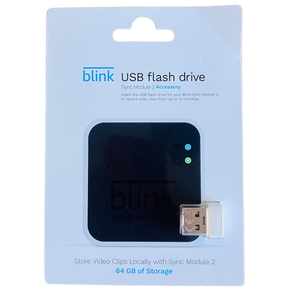 Blink USB Flash Drive for Local Video Storage with Blink Sync Module 2 (SEALED)